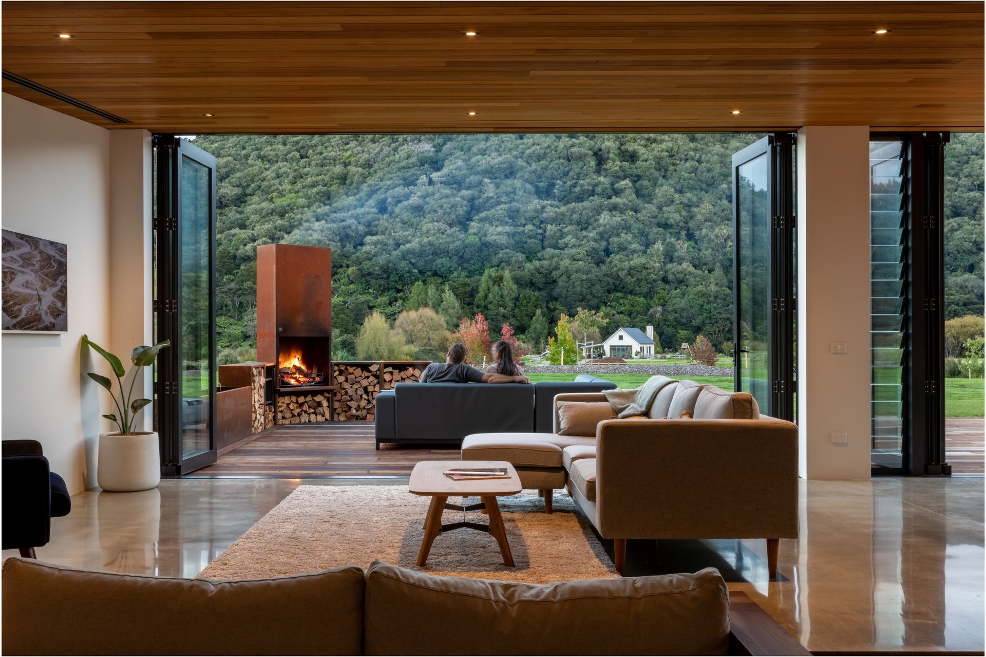 A Serene Sanctuary, Puhoi, New Zealand by Switch Lighting | ArchiPro NZ