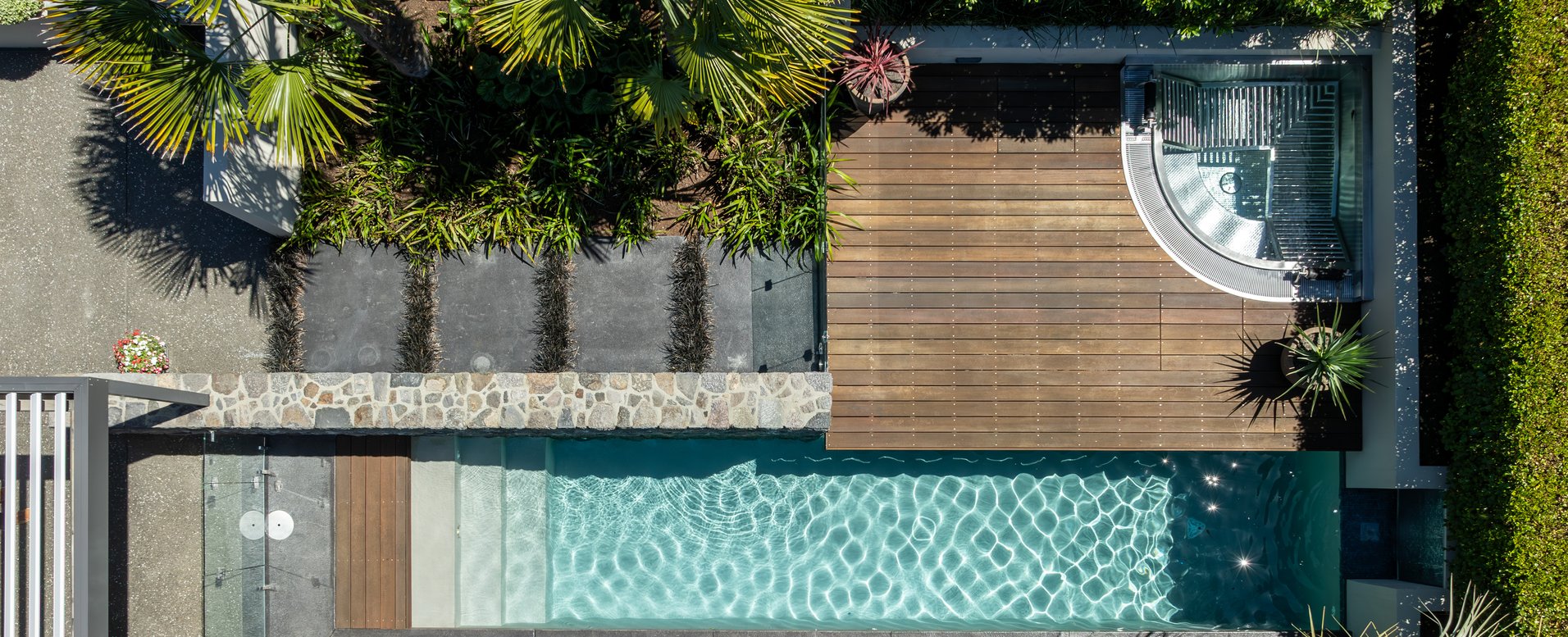 Lap Pool & Spa in Christchurch central by Pioneer Unique Pools & Spas