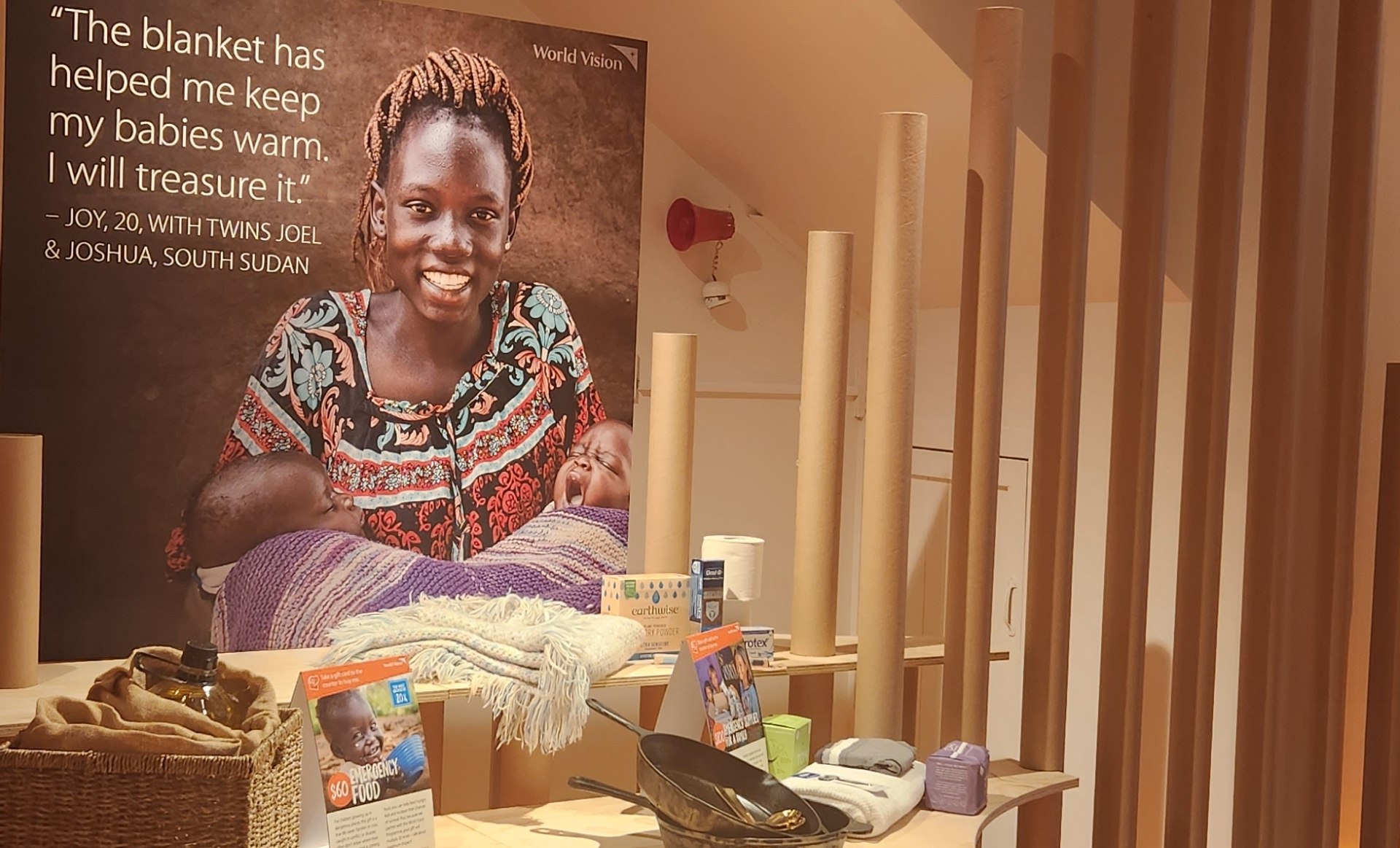 World Vision Pop-Up