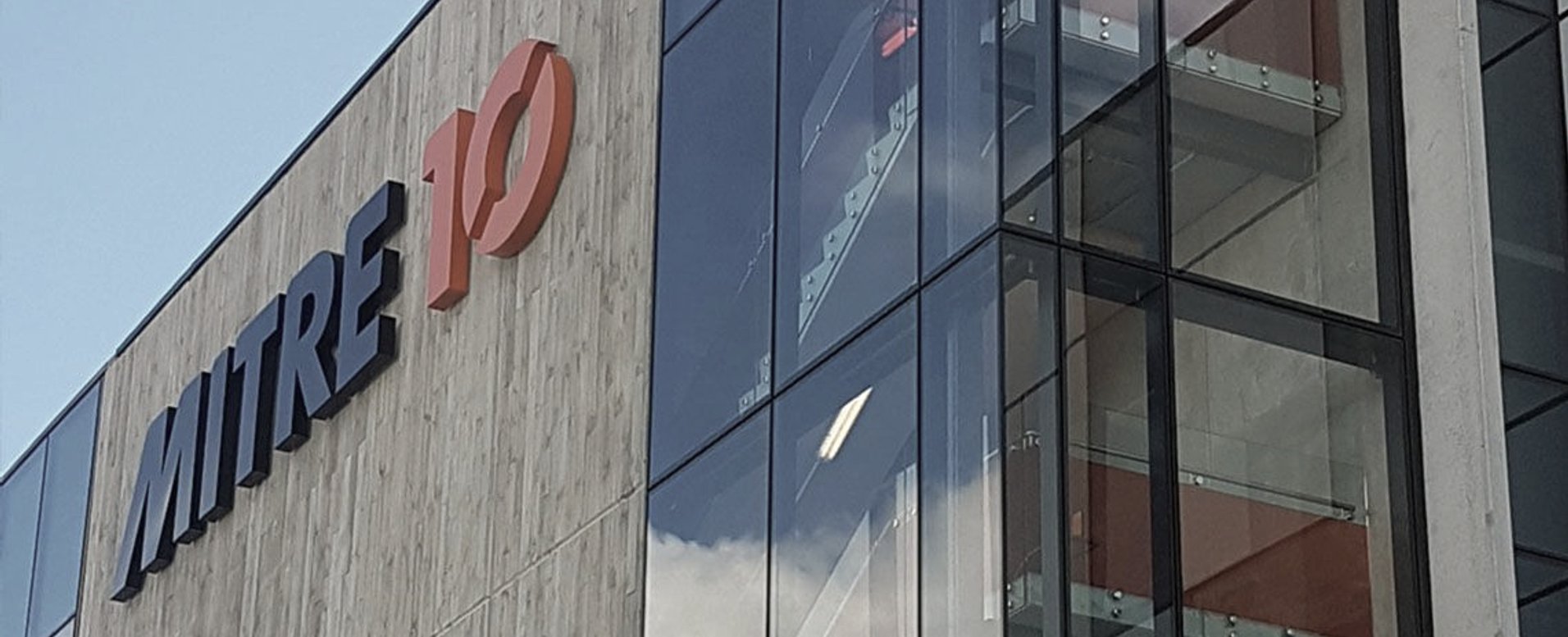 Mitre 10 Albany by Haynes Glass ArchiPro NZ