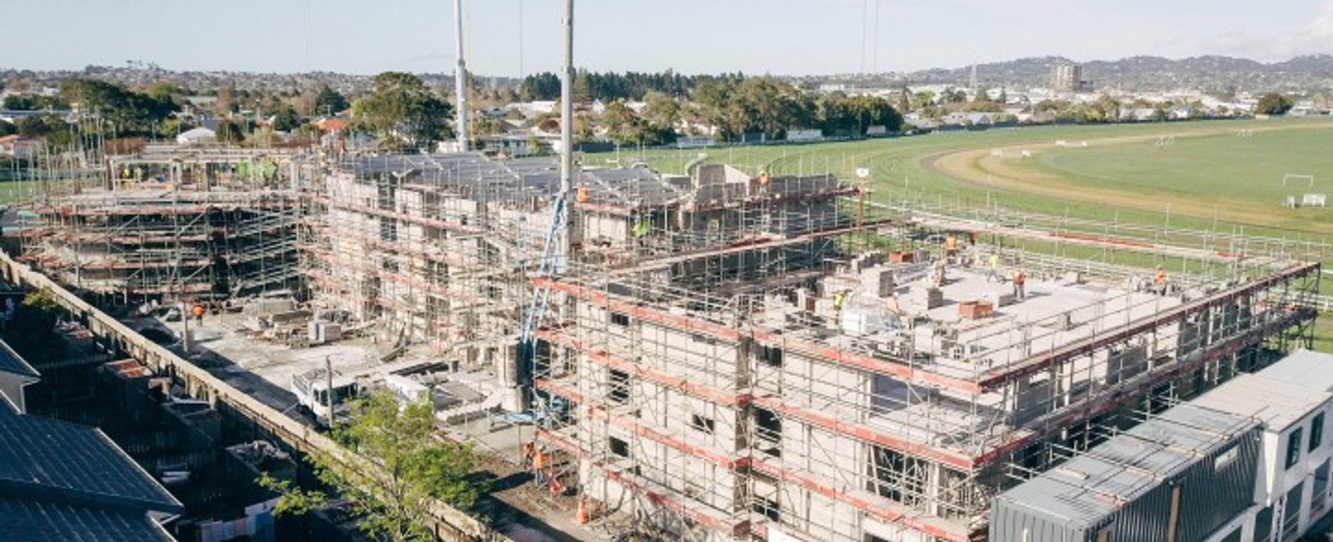 Avondale Racecourse by All Safe Scaffolding ArchiPro NZ